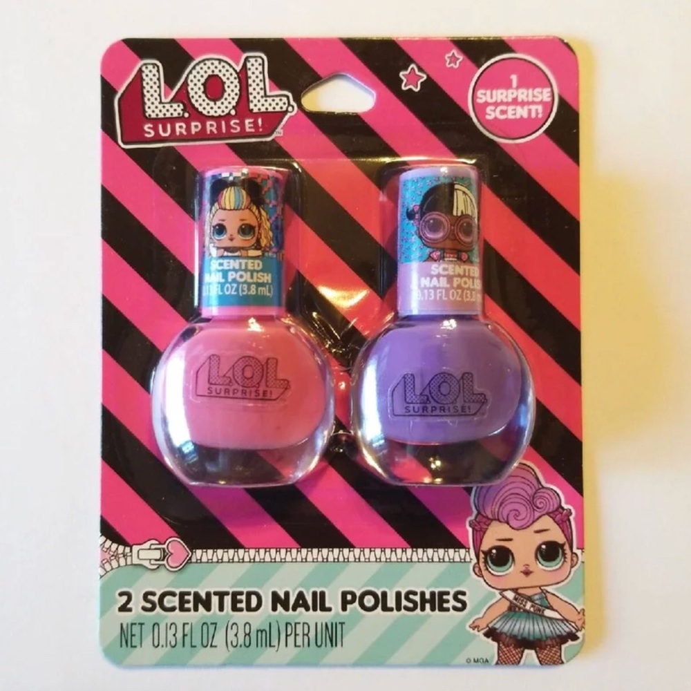 LOL SURPRISE DOLLS 2 PACK NAIL POLISHES